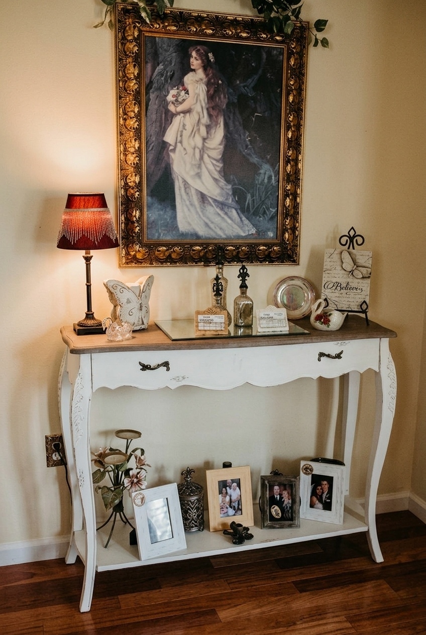 Curating the First Impression with a Solid Wood Entryway Console Table