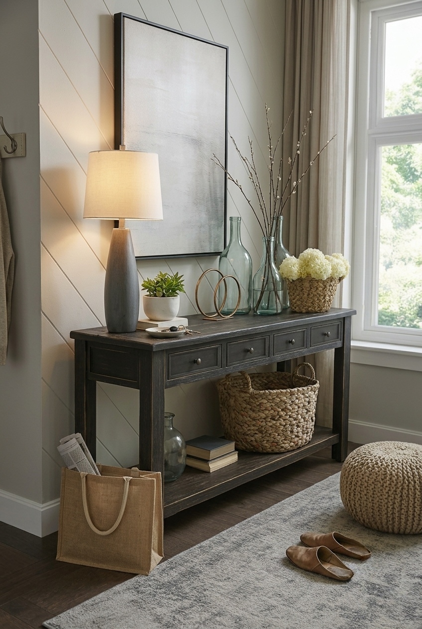The Art of the Linear Vignette: Long 64 Inch Console Table Ideas for the Curated Home