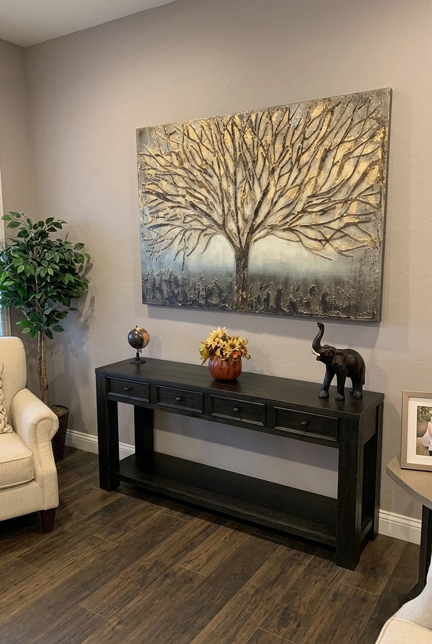 The Art of the Linear Vignette: Long 64 Inch Console Table Ideas for the Curated Home